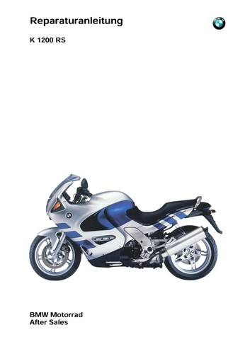 Bmw reparaturanleitung 1200 - reparaturanleitung,