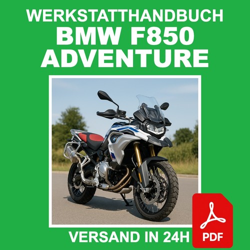 Werkstatthandbuch bmw f850 - werkstatthandbuch,