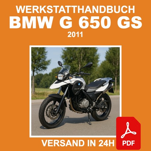 Werkstatthandbuch bmw 650 gs - g,