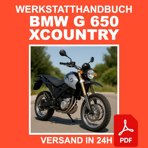 Werkstatthandbuch bmw 650 - g,